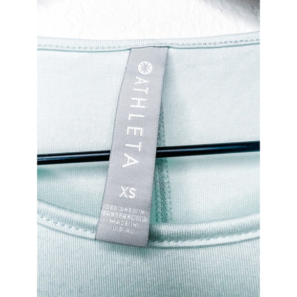 Athleta Yoga Top Mint Green sz XS - Picture 5 of 12